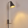 Terwispel Lampada da terra Antracite, Grigio, Nero, 1-Luce