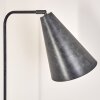 Terwispel Lampada da terra Antracite, Grigio, Nero, 1-Luce