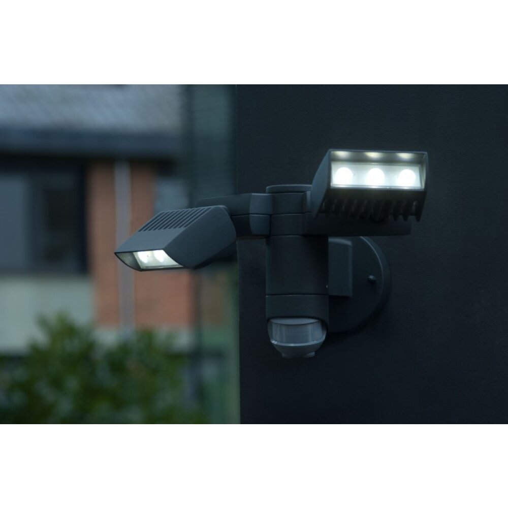 Lutec CORN Applique per esterno LED Antracite, 6-Luci main product photo