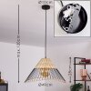 Shalo Lampadario a sospensione Nero, 1-Luce