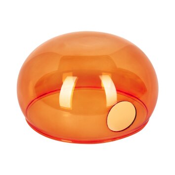 Paralume in vetro  Nikkala Vetro di ricambio, pezzo di ricambio Arancione