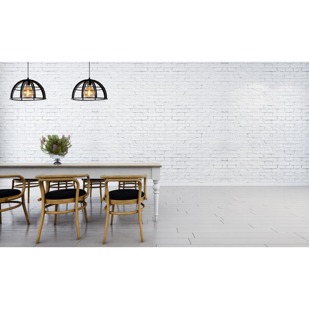 Lucide DIKRA Lampada a Sospensione Nero, 2-Luci main product photo