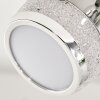 Morges Plafoniera LED Cromo, 3-Luci