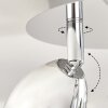 Morges Plafoniera LED Cromo, 3-Luci