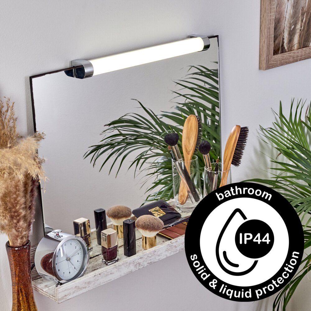 Morges Lampada da specchio LED Cromo, Bianco, 1-Luce main product photo