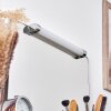 Morges Lampada da specchio LED Cromo, Bianco, 1-Luce