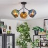 Koyoto Plafoniera, Lampada a sfera 42 cm Blu, Oro, Verde, Chiaro, 3-Luci