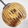 Ripoll Plafoniera, Lampada a sfera Cromo, Oro, Ramato, Grigio fumo, 7-Luci