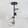 Koyoto Plafoniera, Lampada a sfera 32 cm Chiaro, 4-Luci