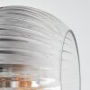 Koyoto Plafoniera, Lampada a sfera 32 cm Chiaro, Grigio fumo, 4-Luci