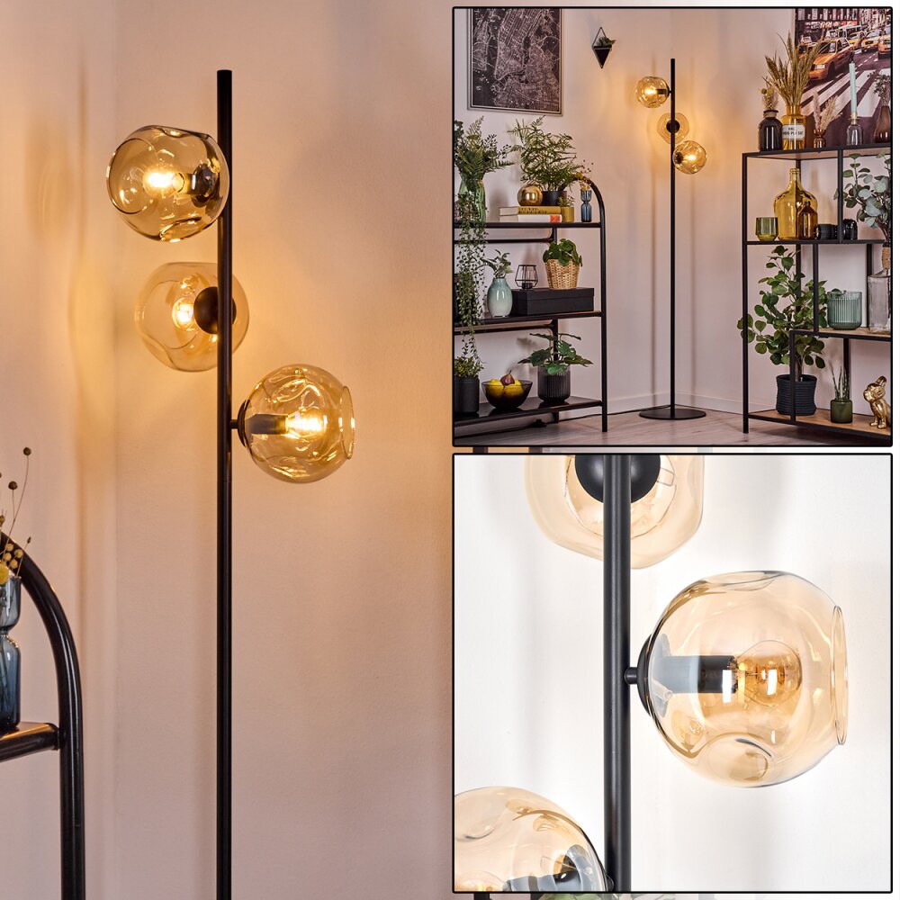 Ripoll Lampada da terra Ambrato, 3-Luci main product photo