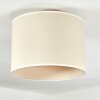 Bassagoda Plafoniera beige, Bianco, 1-Luce