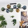 Ripoll Plafoniera, Lampada a sfera Blu, Oro, Verde, 8-Luci