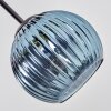 Koyoto Plafoniera, Lampada a sfera 42 cm Blu, Oro, Ramato, 3-Luci