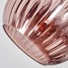 Koyoto Plafoniera, Lampada a sfera 42 cm Blu, Oro, Ramato, 3-Luci