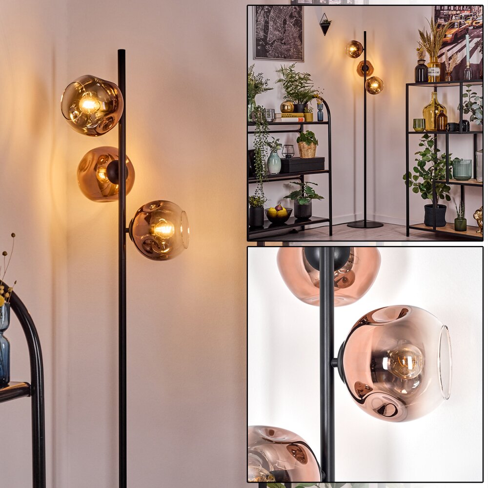 Ripoll Lampada da terra Chiaro, Ramato, 3-Luci main product photo