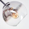 Koyoto Plafoniera, Lampada a sfera 82 cm Cromo, Oro, Chiaro, Ramato, Grigio fumo, 7-Luci