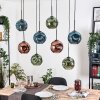 Ripoll Lampadario a sospensione, Lampada a sfera, Lampada a sospensione Écru, Nero, 8-Luci