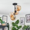 Ripoll Plafoniera, Lampada a sfera Ambrato, 4-Luci