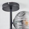 Ripoll Plafoniera, Lampada a sfera Chiaro, Grigio fumo, 4-Luci