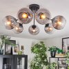 Koyoto Plafoniera, Lampada a sfera 82 cm Chiaro, Grigio fumo, 7-Luci