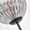 Koyoto Lampada a sfera, Lampada da terra Chiaro, Grigio fumo, 3-Luci