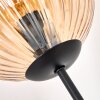Koyoto Lampada a sfera, Lampada da terra Ambrato, 3-Luci