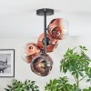 Ripoll Plafoniera, Lampada a sfera Chiaro, Ramato, 4-Luci