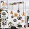 Ripoll Lampadario a sospensione, Lampada a sfera, Lampada a sospensione Écru, Nero, 8-Luci