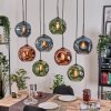 Ripoll Lampadario a sospensione, Lampada a sfera, Lampada a sospensione Écru, Nero, 8-Luci