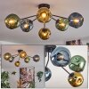 Ripoll Plafoniera, Lampada a sfera Blu, Oro, Verde, 6-Luci