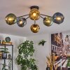Ripoll Plafoniera, Lampada a sfera Blu, Oro, Verde, 6-Luci