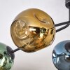 Ripoll Plafoniera, Lampada a sfera Blu, Oro, Verde, 6-Luci