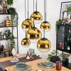 Gastor Lampadario a sospensione, Lampada a sfera, Lampada a sospensione Oro, Chiaro, 6-Luci