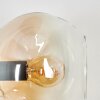 Ripoll Lampada a sfera, Applique Ambrato, Chiaro, Grigio fumo, 3-Luci