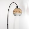 Ripoll Lampada da terra Nero, 1-Luce