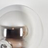 Gastor Lampada a sfera, Applique Cromo, Chiaro, Grigio fumo, 3-Luci
