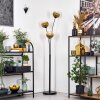 Koyoto Lampada a sfera, Lampada da terra Oro, Chiaro, 3-Luci