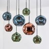 Ripoll Lampadario a sospensione, Lampada a sfera, Lampada a sospensione Écru, Nero, 8-Luci