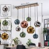 Ripoll Lampadario a sospensione, Lampada a sfera, Lampada a sospensione Écru, Nero, 8-Luci