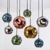 Ripoll Lampadario a sospensione, Lampada a sfera, Lampada a sospensione Écru, Nero, 8-Luci