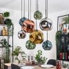 Ripoll Lampadario a sospensione, Lampada a sfera, Lampada a sospensione Écru, Nero, 8-Luci