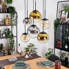 Gastor Lampadario a sospensione, Lampada a sfera, Lampada a sospensione Ambrato, Oro, Chiaro, Grigio fumo, 6-Luci
