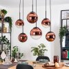 Gastor Lampadario a sospensione, Lampada a sfera, Lampada a sospensione Chiaro, Ramato, 6-Luci