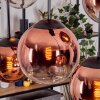 Gastor Lampadario a sospensione, Lampada a sfera, Lampada a sospensione Chiaro, Ramato, 6-Luci