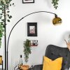 Koyoto Lampada da terra, Lampade ad arco Nero, 1-Luce