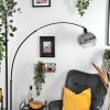Koyoto Lampada da terra, Lampade ad arco Nero, 1-Luce