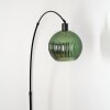 Koyoto Lampada da terra Nero, 1-Luce