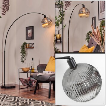 Ripoll Lampada da terra Nero, 1-Luce Ripoll Lampada da terra Nero, 1-Luce