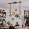 Ripoll Lampadario a sospensione, Lampada a sfera, Lampada a sospensione Écru, Nero, 8-Luci